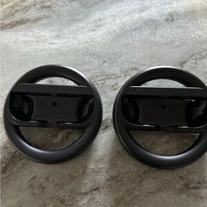 Nintendo Switch Mario Kart Steering Wheels Black HAC-017 OEM